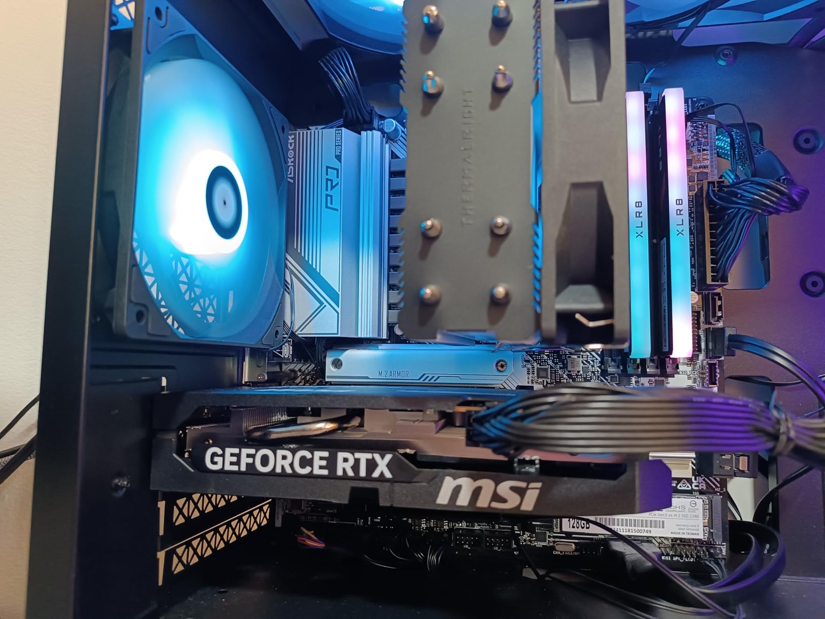 MSI Gaming RTX 5050 8G Shadow 2X OC Graphics Card (8GB GDDR6, 128-bit, 2617 MHz, NVIDIA Blackwell Architecture) customer photo 1