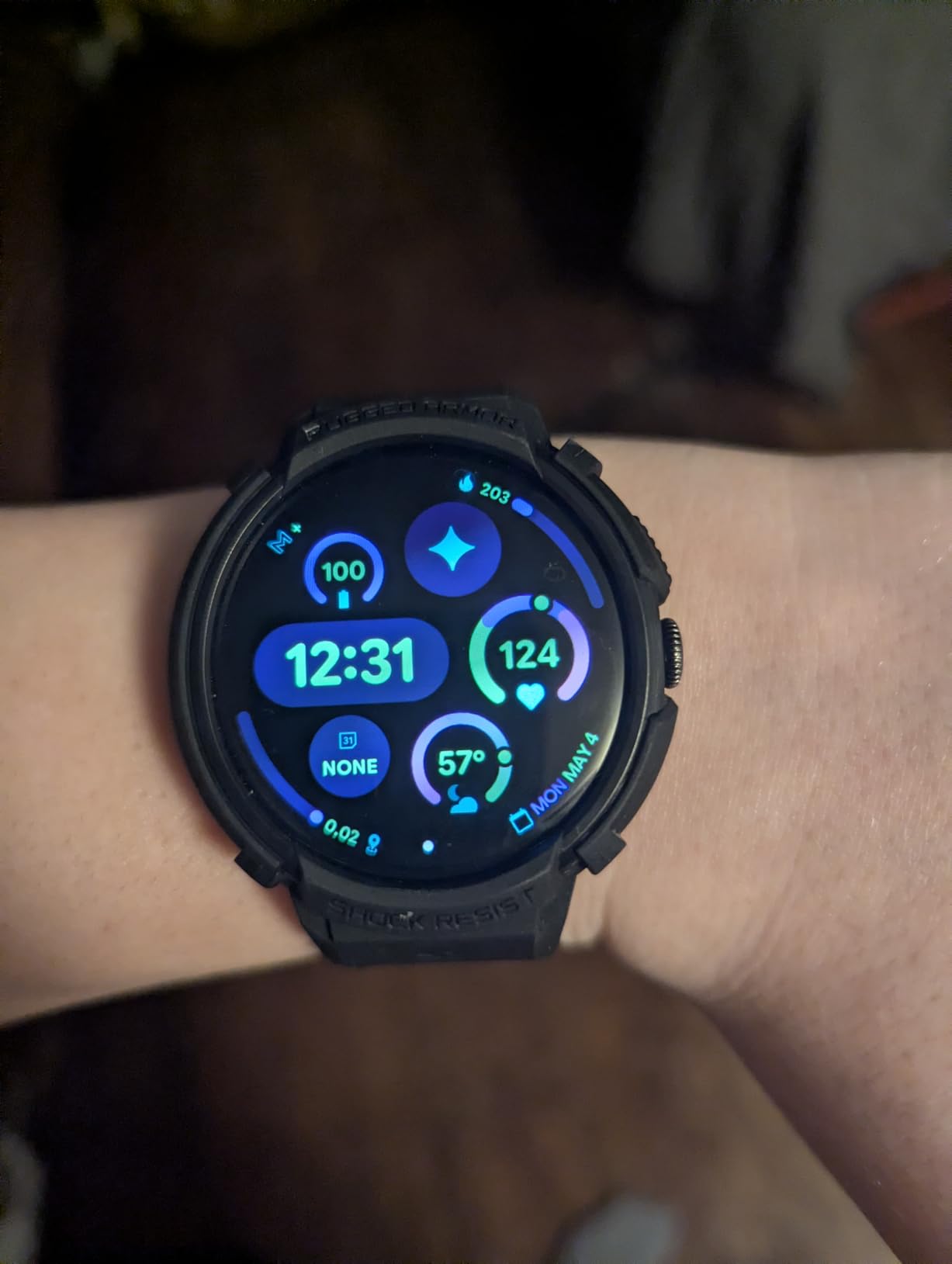 Google Pixel Watch 4 (41mm) - Android Smartwatch, Heart Rate, Sleep & Fitness Tracking, 30-Hour Battery, Google AI, Matte Black Aluminum Case, Wi-Fi customer photo 1