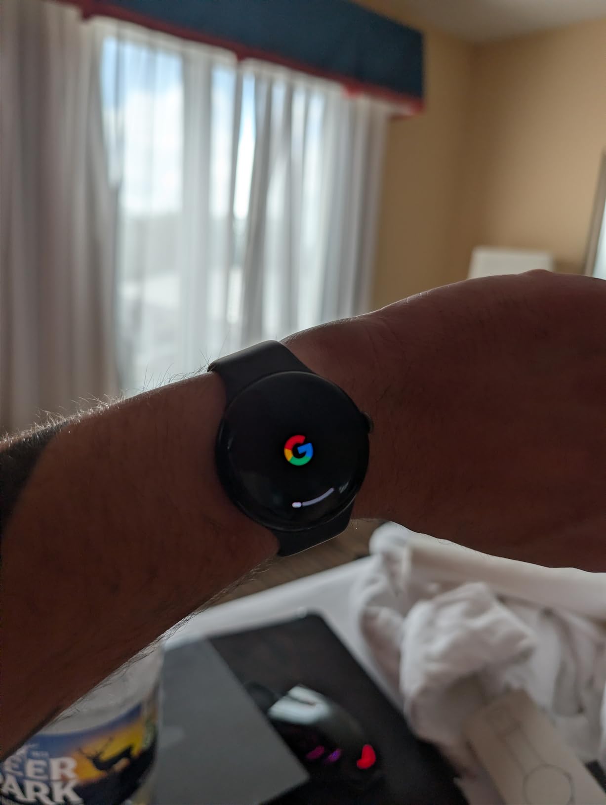 Google Pixel Watch 4 (45mm) - Android - 2 Years of Data - Heart Rate, Sleep & Fitness Tracking - 40hr Battery - Matte Black Aluminum Case - Obsidian Active Band - LTE (2025) - Google Pixel Watch app customer photo 1