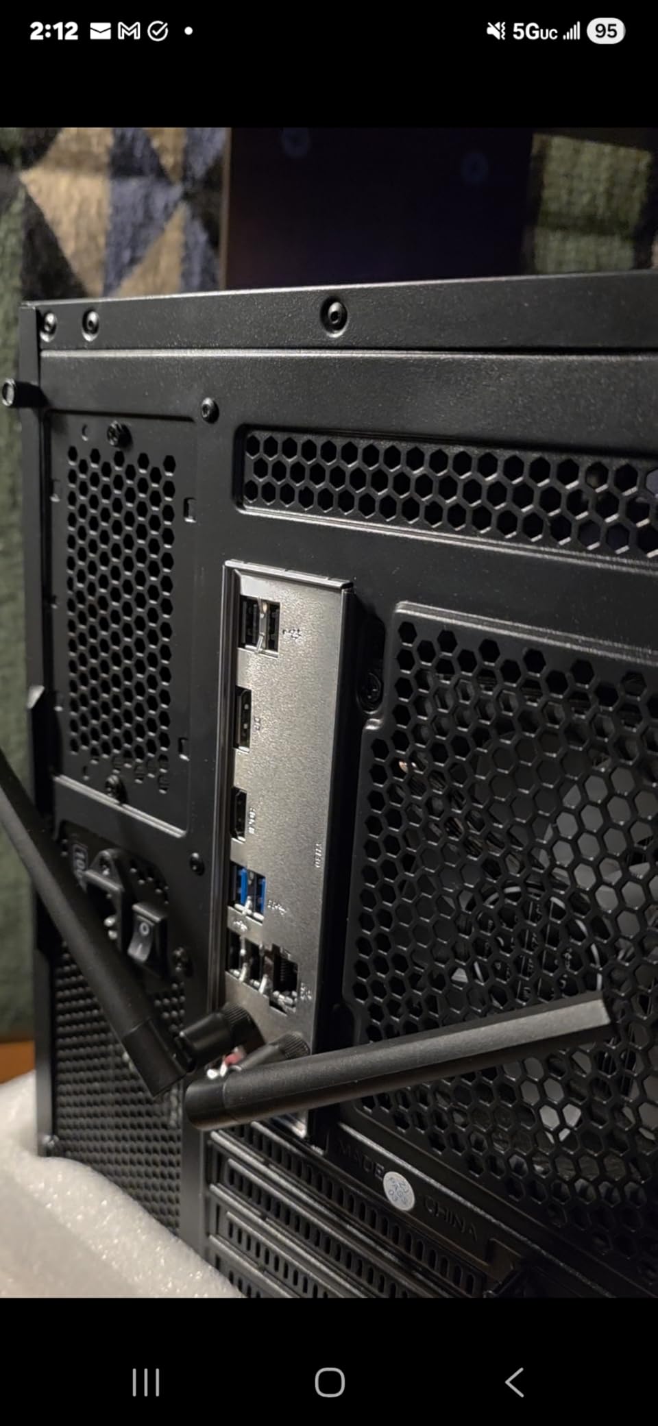ALCPOK Gaming PC Desktop, AMD Ryzen 7 5700G 3.8GHz, 16GB DDR4 3200MHz RAM, 1TB NVMe SSD, 550W Bronze Power Supply, ARGB Fans, Tower Computer for Office, Photo Editing customer photo 2