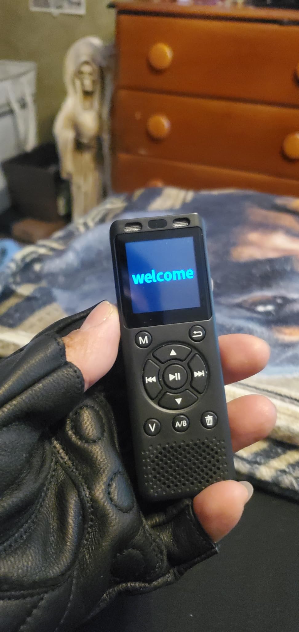 Tonfarb 64GB Digital Voice Recorder with Playback, Audio Recording Device for Lectures Meeting/Classes/Interviews, Tape Recorder with Voice Activated, Password, Noise Reduction, A-B Repeat, MP3 Player customer photo 1