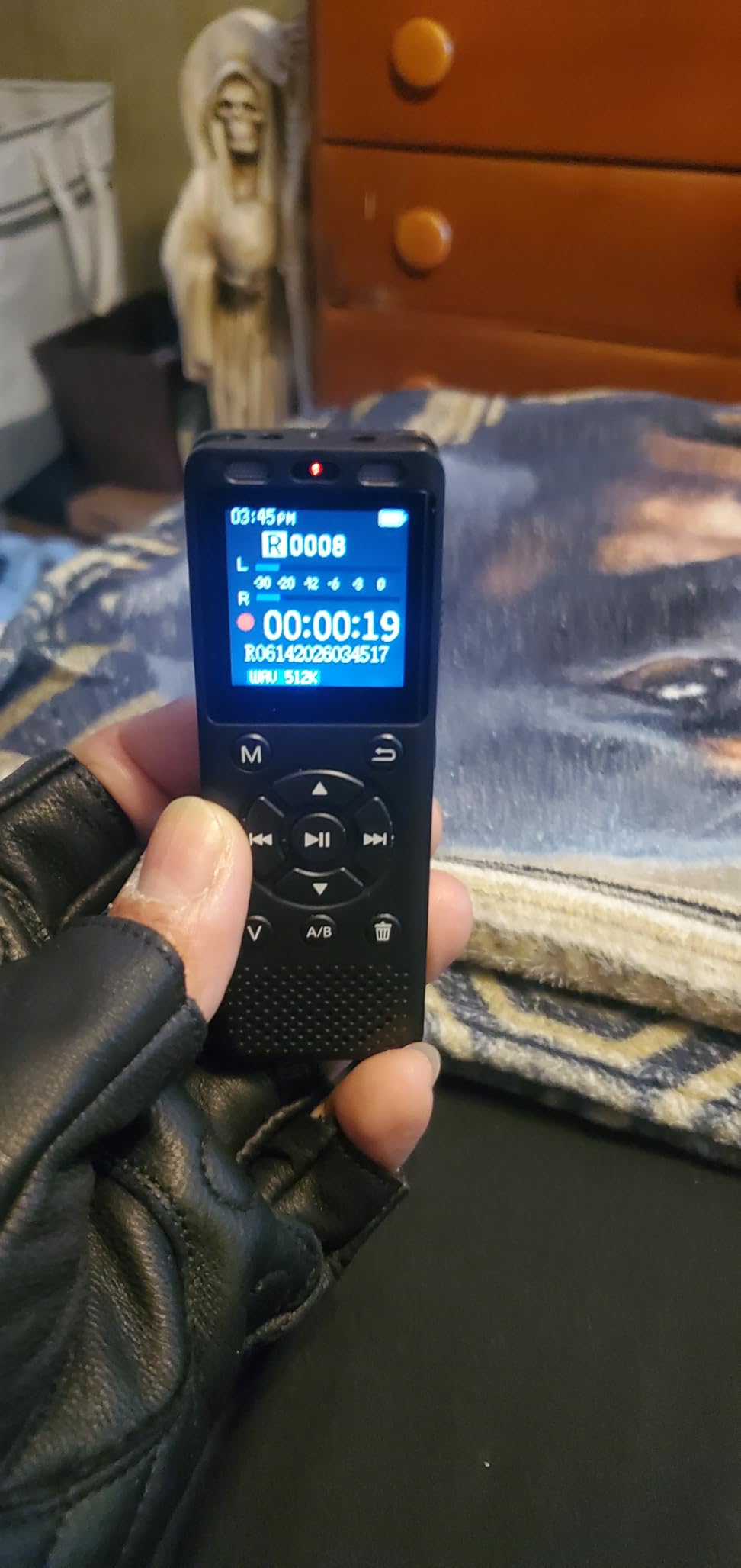 Tonfarb 64GB Digital Voice Recorder with Playback, Audio Recording Device for Lectures Meeting/Classes/Interviews, Tape Recorder with Voice Activated, Password, Noise Reduction, A-B Repeat, MP3 Player customer photo 2