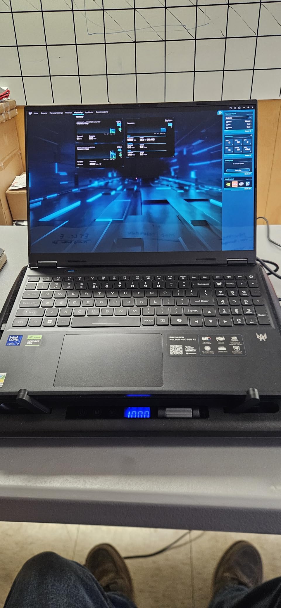 Acer Predator Helios Neo 16 AI Gaming Laptop | Intel Core Ultra 9 Processor 275HX | NVIDIA GeForce RTX 5070 Ti | 16