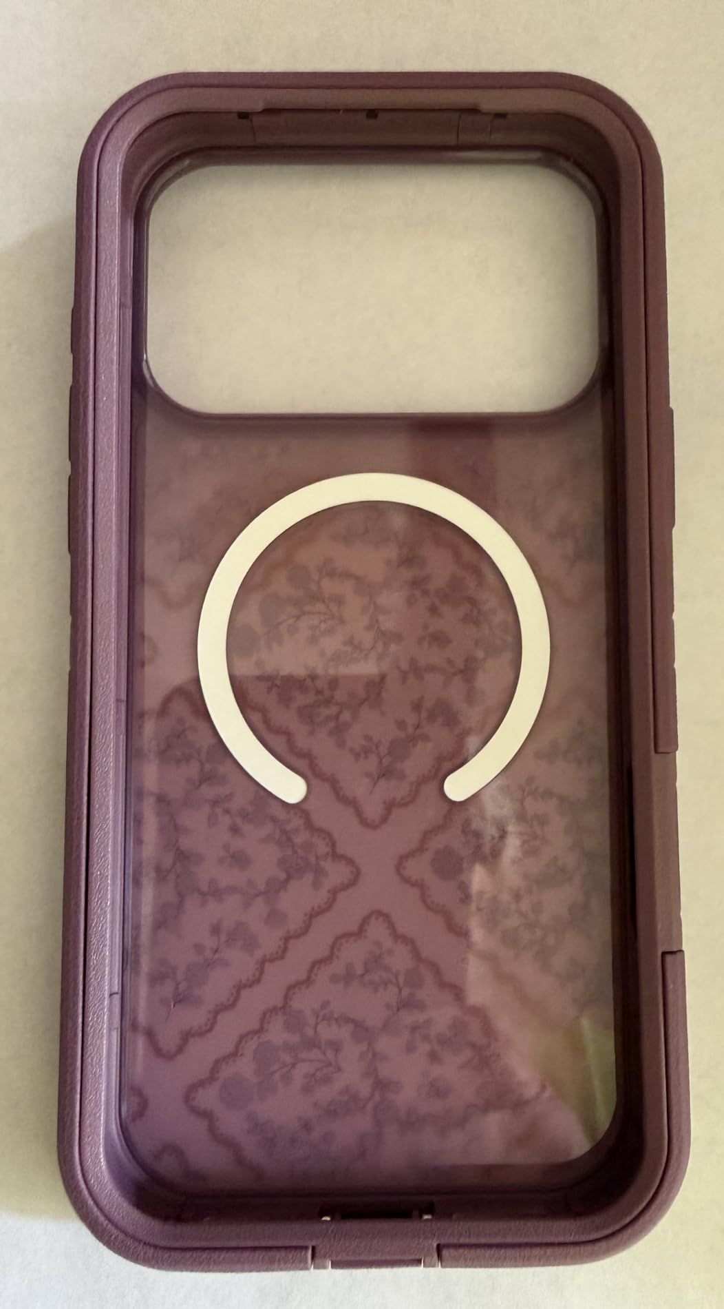 OtterBox iPhone 17 Pro Defender Series Pro XT Clear Case - Offgrid - Blue - Tough, Rugged & Durable iPhone Case, Snaps on MagSafe customer photo 1