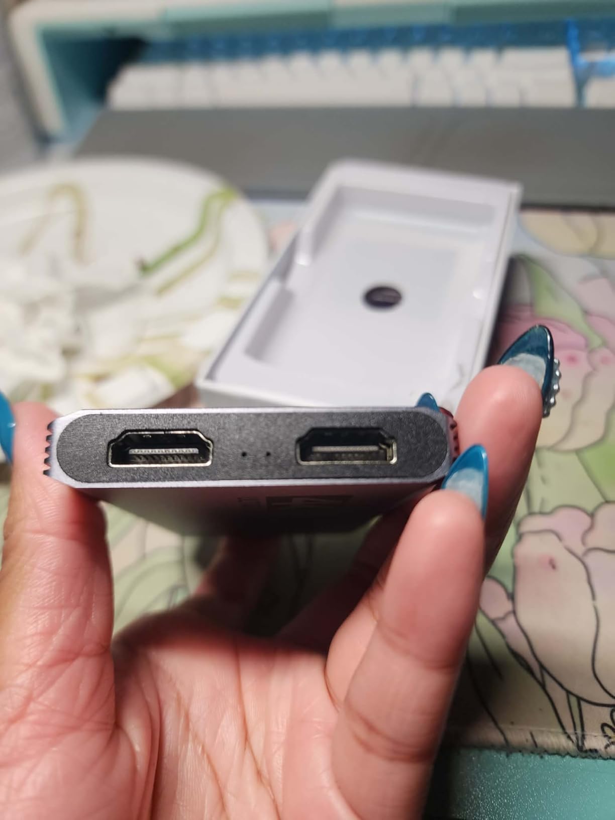 XIIXMASK USB 3.0 HDMI Capture Card, 4K60FPS Capture with Pass-Through customer photo 2
