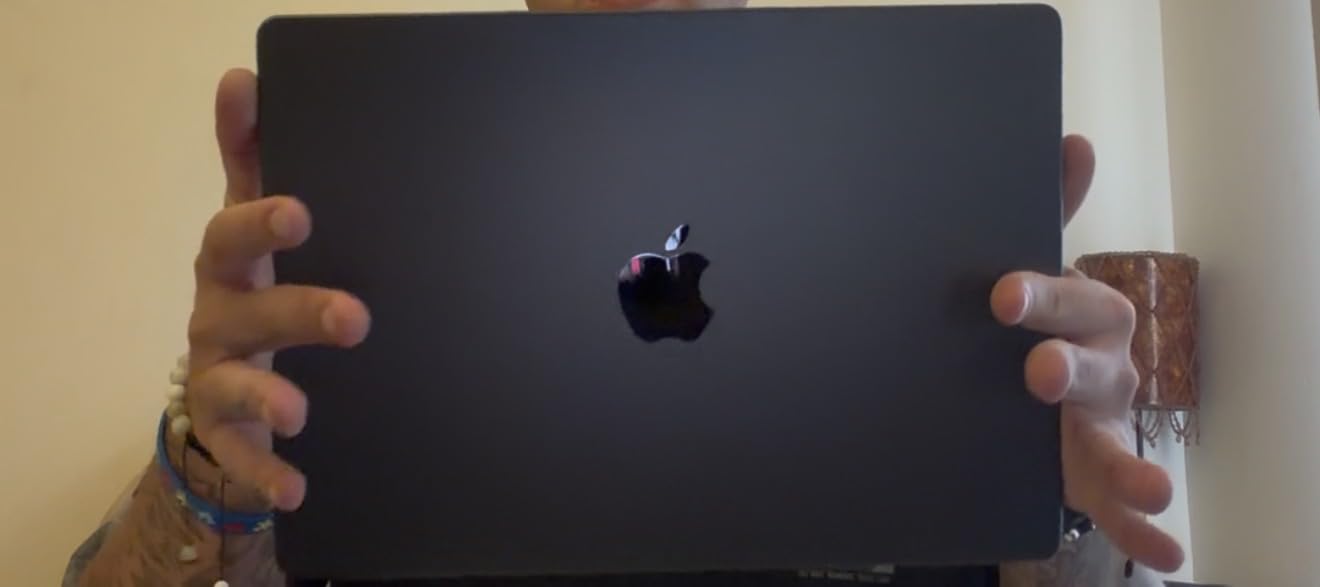 Apple 2025 MacBook Pro Laptop with Apple M5 chip with 10-core CPU and 10-core GPU: Built for AI, 14.2-inch Liquid Retina XDR Display, 24GB Unified Memory, 1TB SSD Storage; Space Black customer photo 2