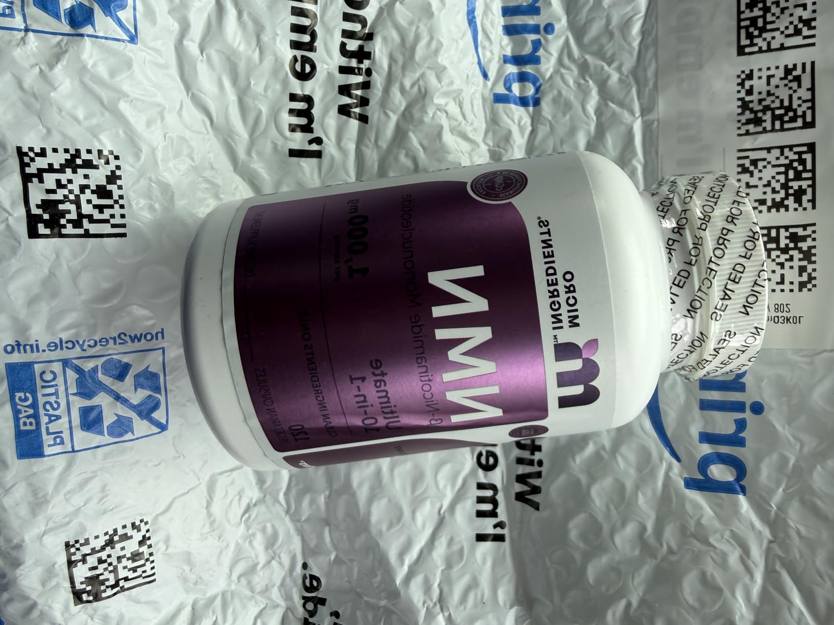 Micro Ingredients NMN Complex 1000mg Per Serving, 120 Veggie Capsules | 10-in-1 with Nicotinamide Mononucleotide, Resveratrol, CoQ10, Quercetin & Glutathione | NAD+ Supplement Precursor | Filler Free customer photo 1
