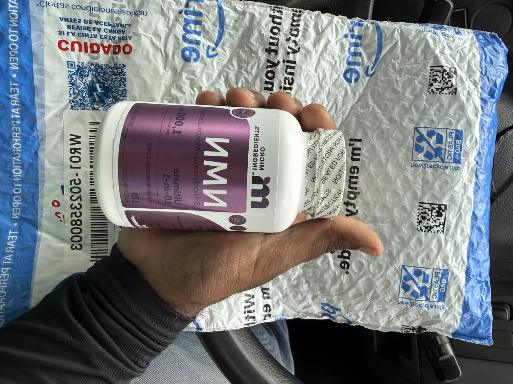 Micro Ingredients NMN Complex 1000mg Per Serving, 120 Veggie Capsules | 10-in-1 with Nicotinamide Mononucleotide, Resveratrol, CoQ10, Quercetin & Glutathione | NAD+ Supplement Precursor | Filler Free customer photo 2
