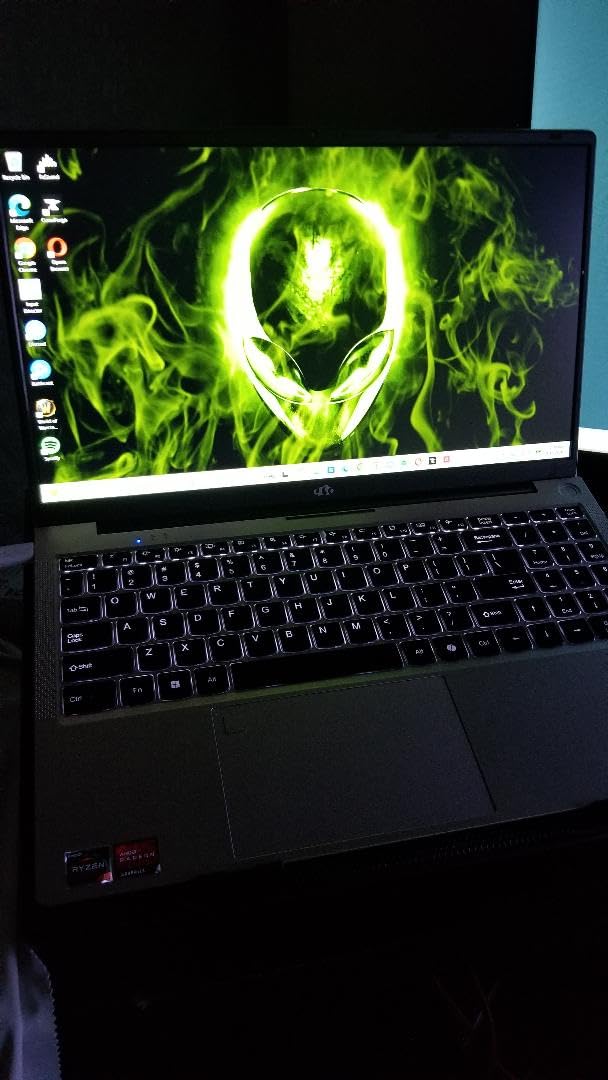 NIMO 15.6'' FHD IPS Student Laptop Computer, 16GB RAM 512GB SSD, AMD Ryzen 5 (Beat i5-1135G7, 4 Cores Up to 3.7GHz), 65W Type-C, 2 Years Warranty, Fingerprint, Backlit Keyboard, Wi-Fi 5, BT5.2 customer photo 1