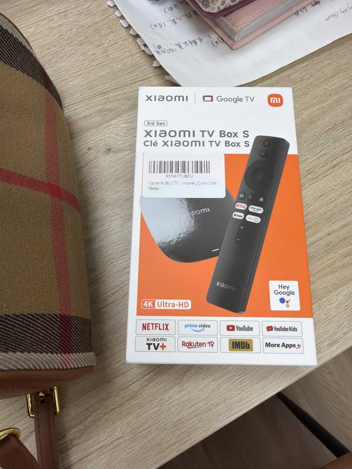 Xiaomi Android Google TV Box S 3rd Gen, 4K UHD TV Box Dolby Vision Atmos & DTS:X, 2GB + 32GB Storage WiFi 6 HDMI 2.1 360° Bluetooth Remote Voice Control for Television Internet Smartphones Streaming customer photo 1
