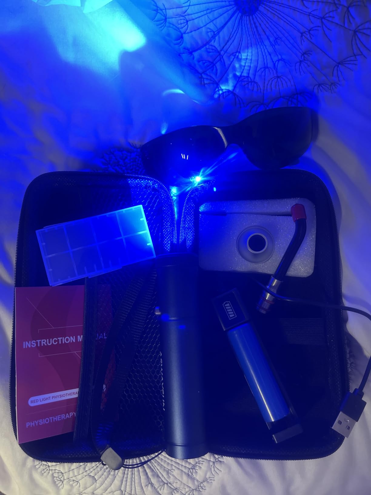 Infrared Red Light Therapy Device for Joints & Muscles Pain Relief, 460:630:660:850:900nm Cold Sore Canker Fever Treat, Portable Near Infrared Wand for Face & Body Mouth Nose Effective 2 in 1 Modes customer photo 2