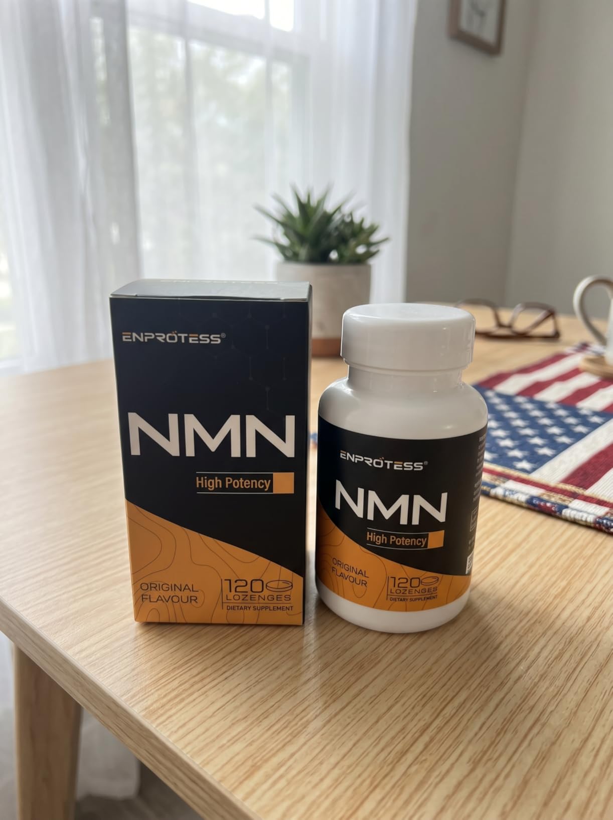 Sublingual NMN 500mg, Max Absorbency & Fast-Acting NMN Supplement【120-Day Supply】, 99% Pure NMN (Nicotinamide Mononucleotide) for NAD, Cell, Immune, Energy, Muscle, Anti-Aging, Longevity, 120 Lozenges customer photo 1