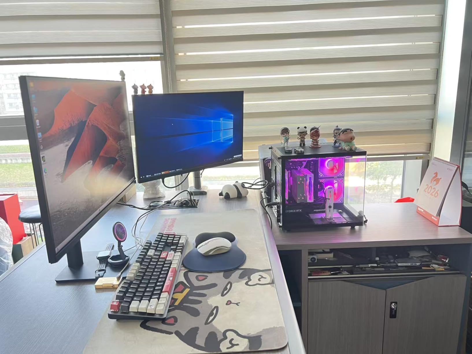 Prebuilt Gaming PC Desktop | Ryzen 5 Up to 4.1G | RX 560 4G Graphics Card | 16G DDR4 RAM | 512G SSD | Wi-Fi 6 | Tower Computer for Home Office, Student & Casual Gaming (White) customer photo 1