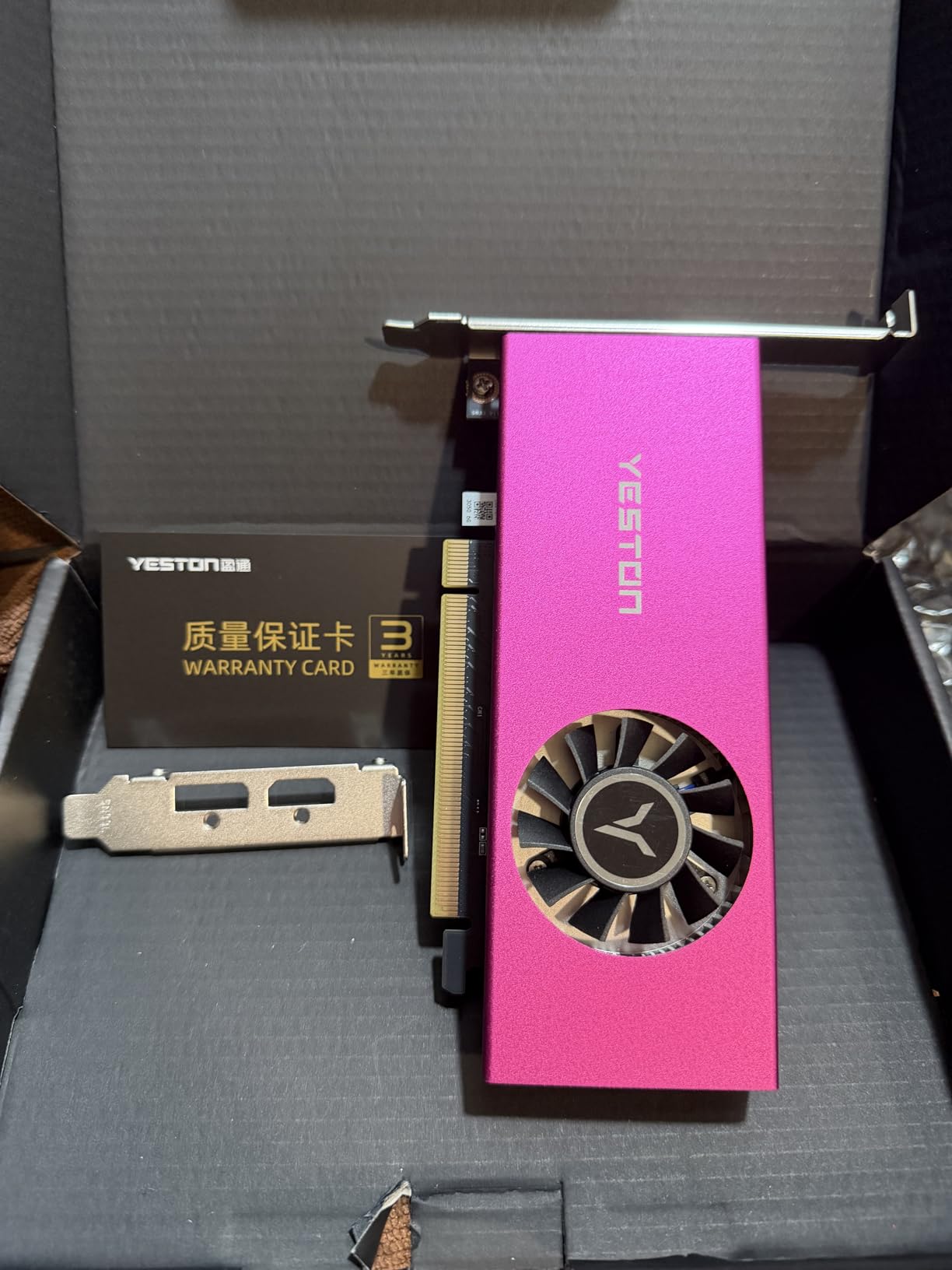 Yeston GeForce RTX 3050 6GB GDDR6 Low Profile Graphics Card for Gaming PC Mini Small Form Factor SSF Slim Low Profile Design customer photo 1