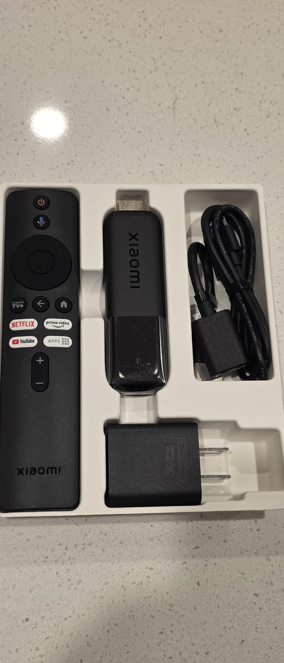 Xiaomi TV Stick 4K (2nd Gen) Streaming Media Player Device Google TV Cast Dolby Vision HDR10+ Atmos Dual Band Wi-Fi 6 with 360 Degree Bluetooth Voice Remote Control customer photo 2