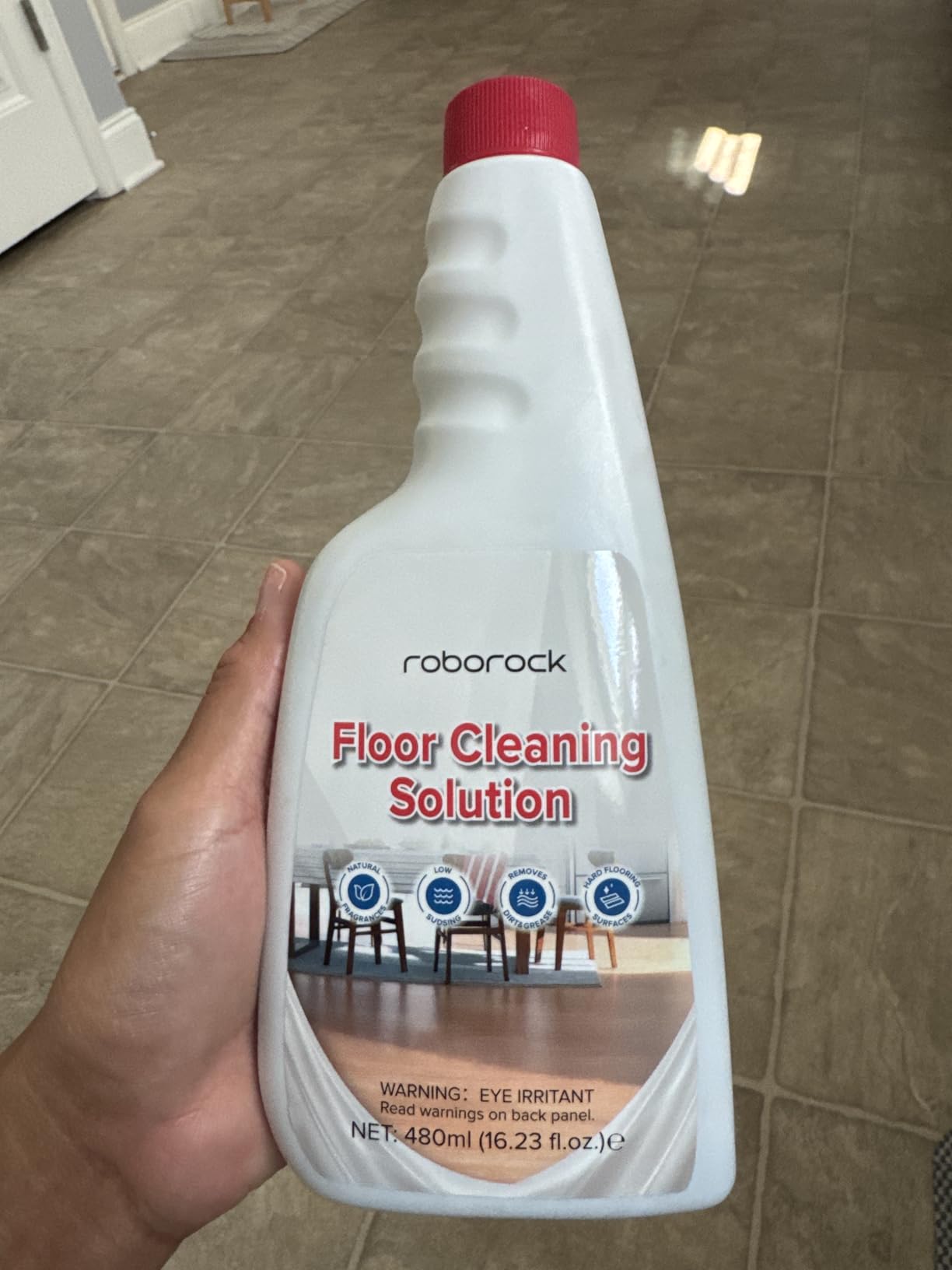 roborock Qrevo S Pro Robot Vacuum and Mop, 18,500Pa Suction, Multifunctional Dock with 167°F Mop Self-Cleaning, Smart Obstacle Avoidance, Anti-Tangle Brush, Liftable Spinning Mop, Black customer photo 2