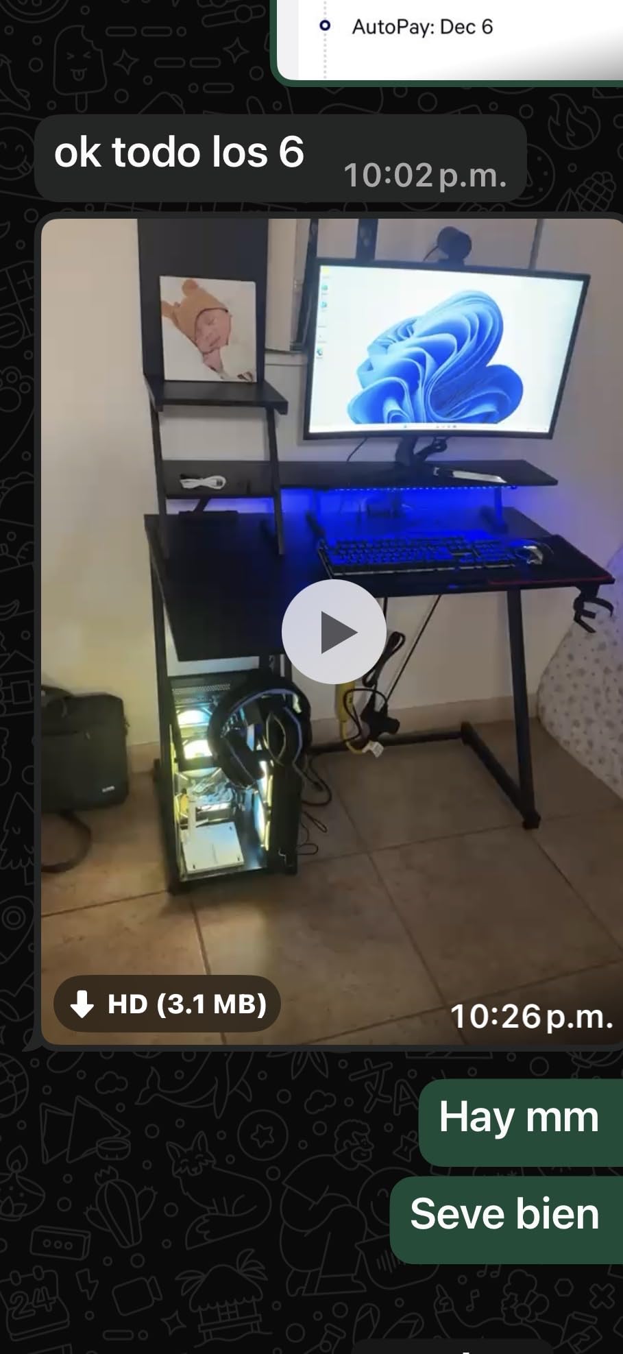 Gaming Desktop PC Core Ultra 7 265KF | GeForce RTX 5070 12GB GDDR7 | 16GB DDR5 RAM | 1TB NVMe SSD 3.0 | High-Performance Tower for 4K 8K VR Gaming, Streaming & Content Creation customer photo 2