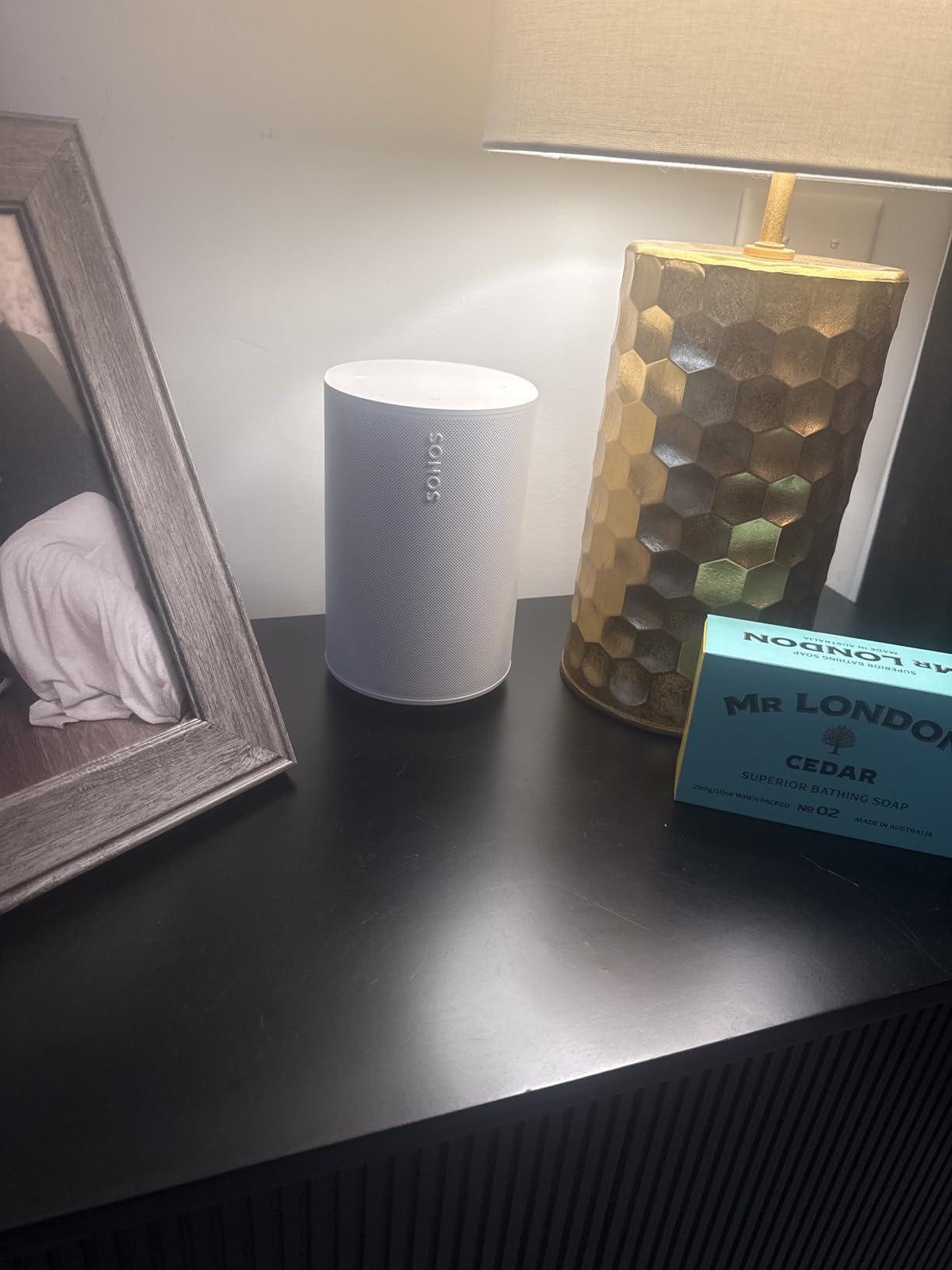 Sonos Era 100 SL - Compact, Microphone-Free Speaker with WiFi, Bluetooth - Black customer photo 1