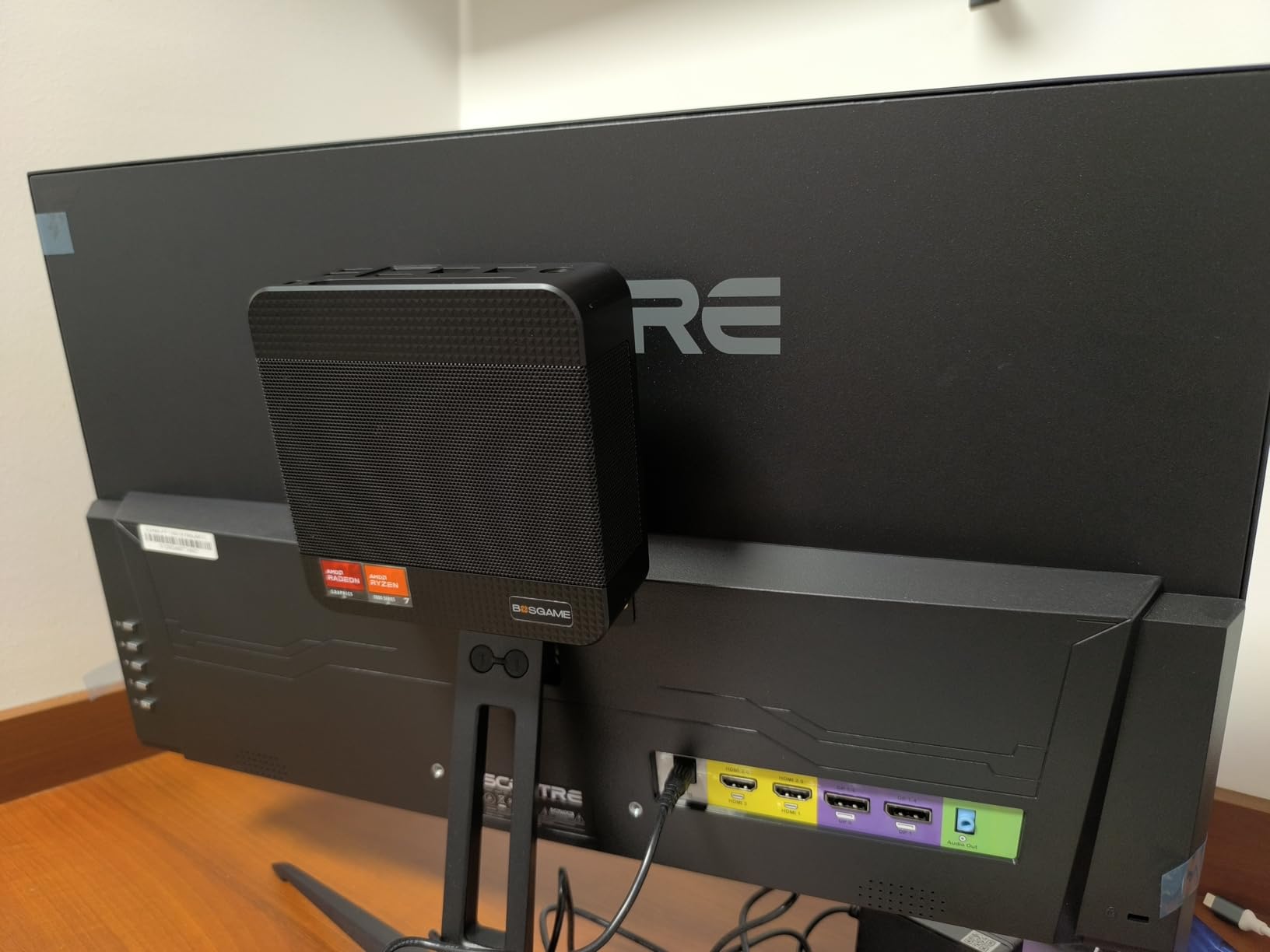 BOSGAME P3 Mini PC AMD Ryzen 7 7840HS | 16GB 5600 MT/s DDR5 RAM | 1TB PCIe 4.0 NVMe SSD | Dual Gigabit Ethernet | Triple Display| AX210 Wi-Fi 6E | BT 5.2 | Compact Desktop Computer customer photo 2