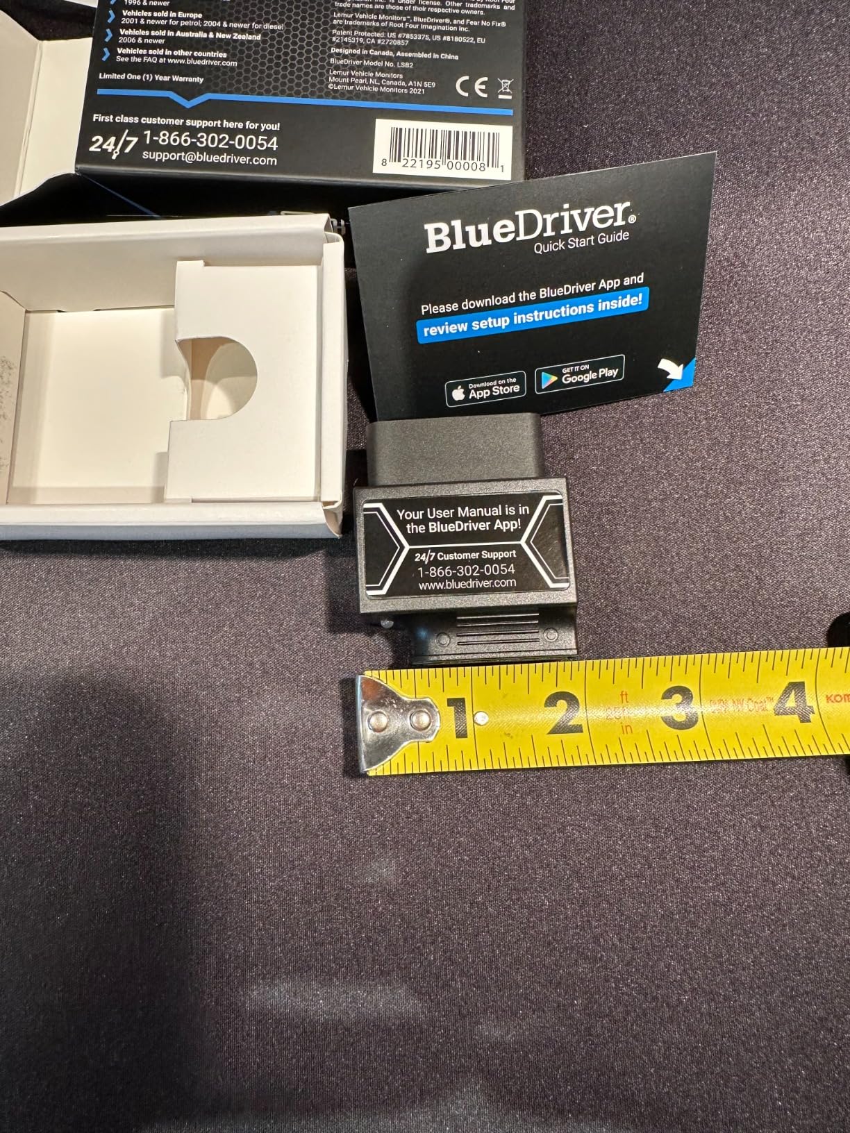 BlueDriver Pro Next Gen OBD2 Scanner - No Subscription, Bluetooth Car Code Reader for iPhone & Android - Diagnose 8000+ Issues, ABS SRS TPMS, Repair Reports customer photo 2