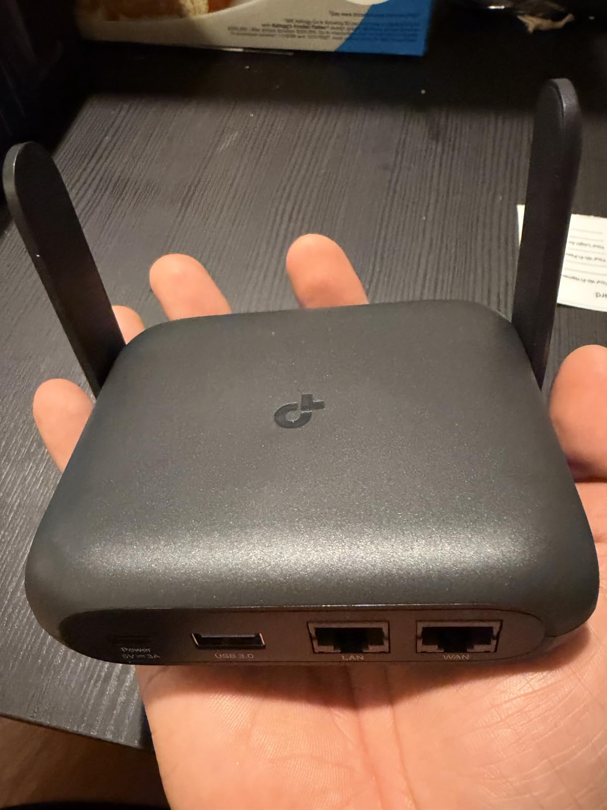 TP-Link Roam 6 AX1500 Portable Wi-Fi 6 Travel Router Dual-Band USB C 3.0 (TL-WR1512X) customer photo 1
