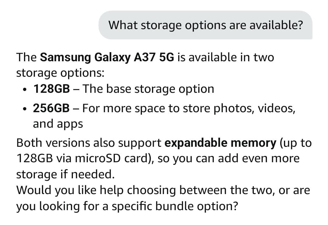Samsung Galaxy A37 5G (2026), Unlocked Android Smartphone, 128GB, AMOLED Display, Triple Camera, IP68, Slim Phone, 5000mAh Battery, US Version, US 1 Yr Warranty, Awesome Charcoal customer photo 1