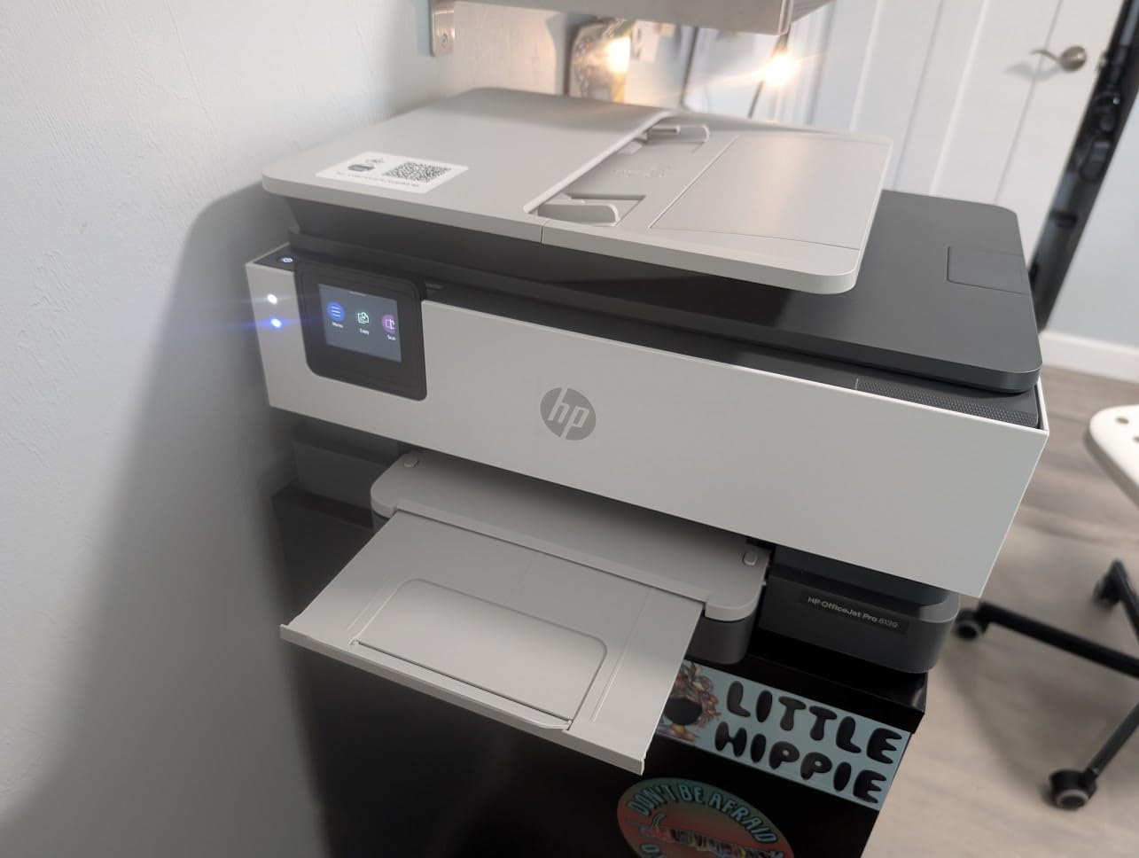 HP OfficeJet Pro 8139 Wireless All-in-One Color Inkjet Printer, Print, Scan, Copy, Fax, ADF, Duplex Printing Best-for-Home-Office, 1 Year Trial of Instant Ink Included, AI-Capable customer photo 2
