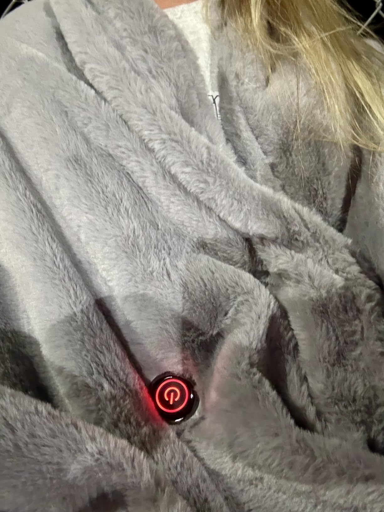 Heated Blanket Battery Operated with Fleece Lining 7.4V 16000mAh Battery 62