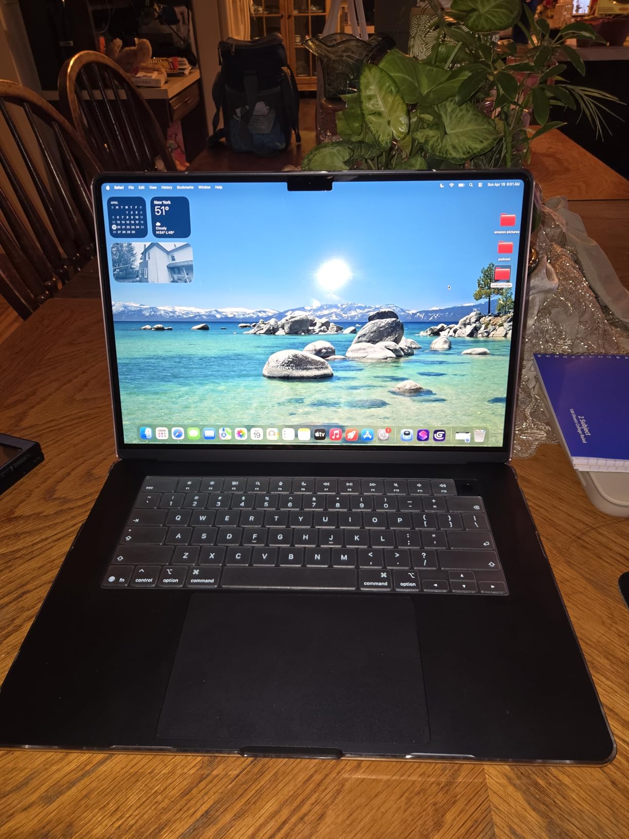 Apple 2026 MacBook Air 15-inch Laptop with M5 chip: Built for AI, 15.3-inch Liquid Retina Display, 16GB Unified Memory, 512GB SSD, 12MP Center Stage Camera, Touch ID, Wi-Fi 7; Midnight customer photo 1