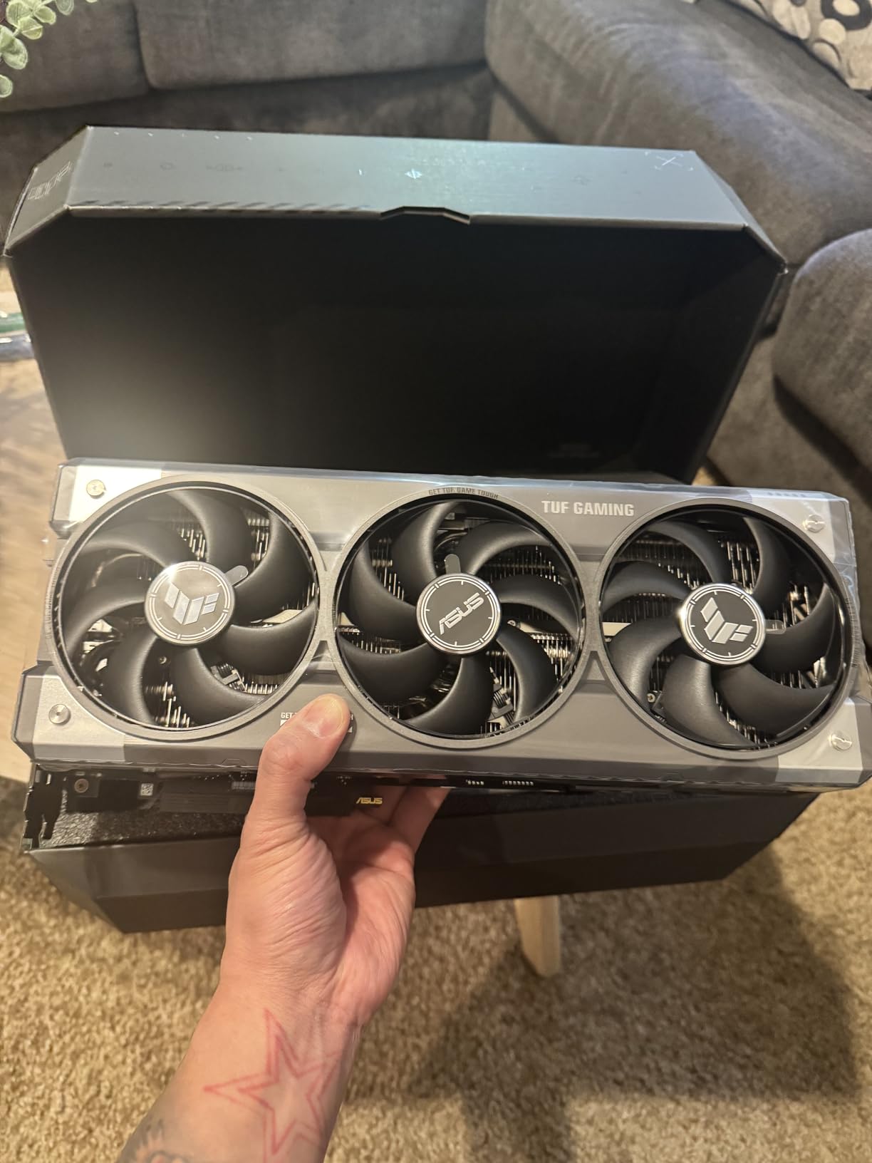 MSI Gaming RTX 5070 Ti 16G Ventus 3X OC Black Graphics Card (16GB GDDR7, 256-bit, NVIDIA Blackwell Architecture) customer photo 2