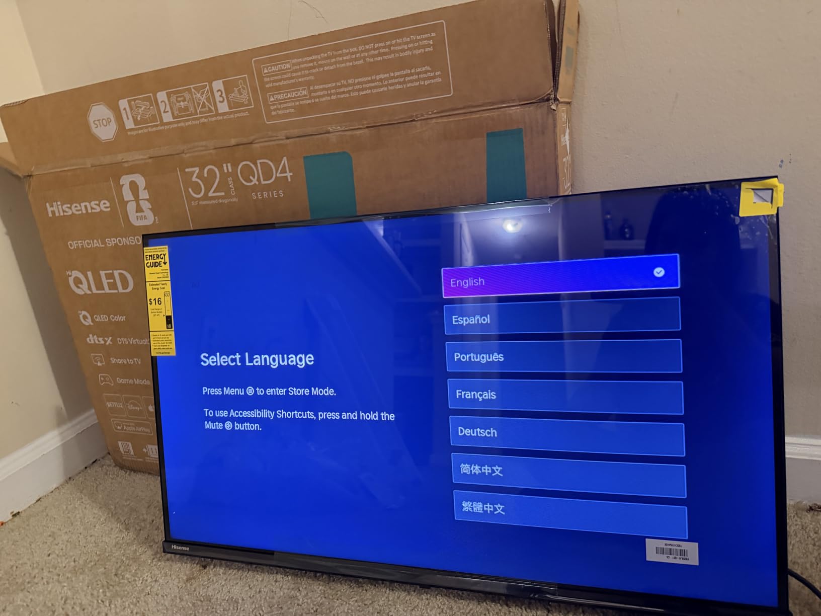 Hisense 40-Inch Class QD4 Series Hi-QLED FHD Smart VIDAA TV (40QD4SV, 2026 Model) - Hi-QLED Color, DTS Virtual:X Sound, VIDAA Smart OS, Alexa Built-in, AirPlay & HomeKit customer photo 2