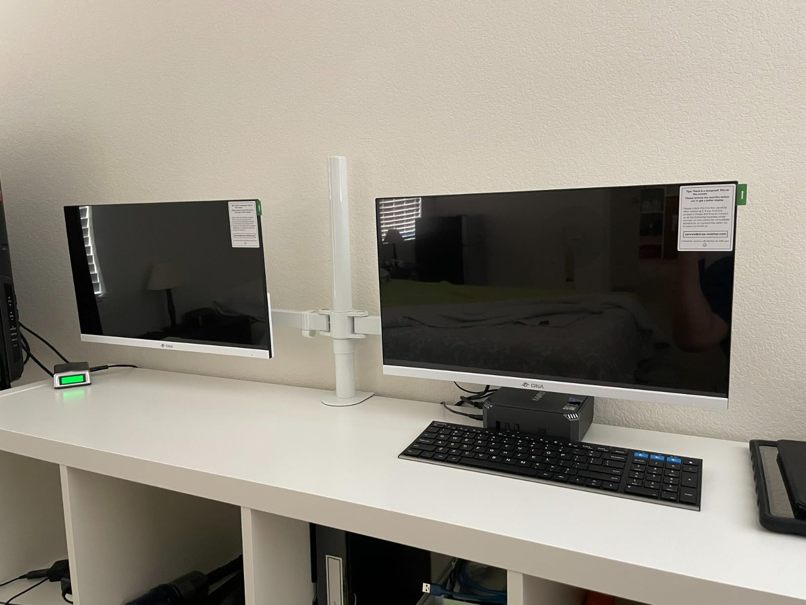 CRUA 34 Inch 165Hz UWQHD IPS Ultrawide Gaming Monitor, Speakers, PIP/PBP customer photo 2