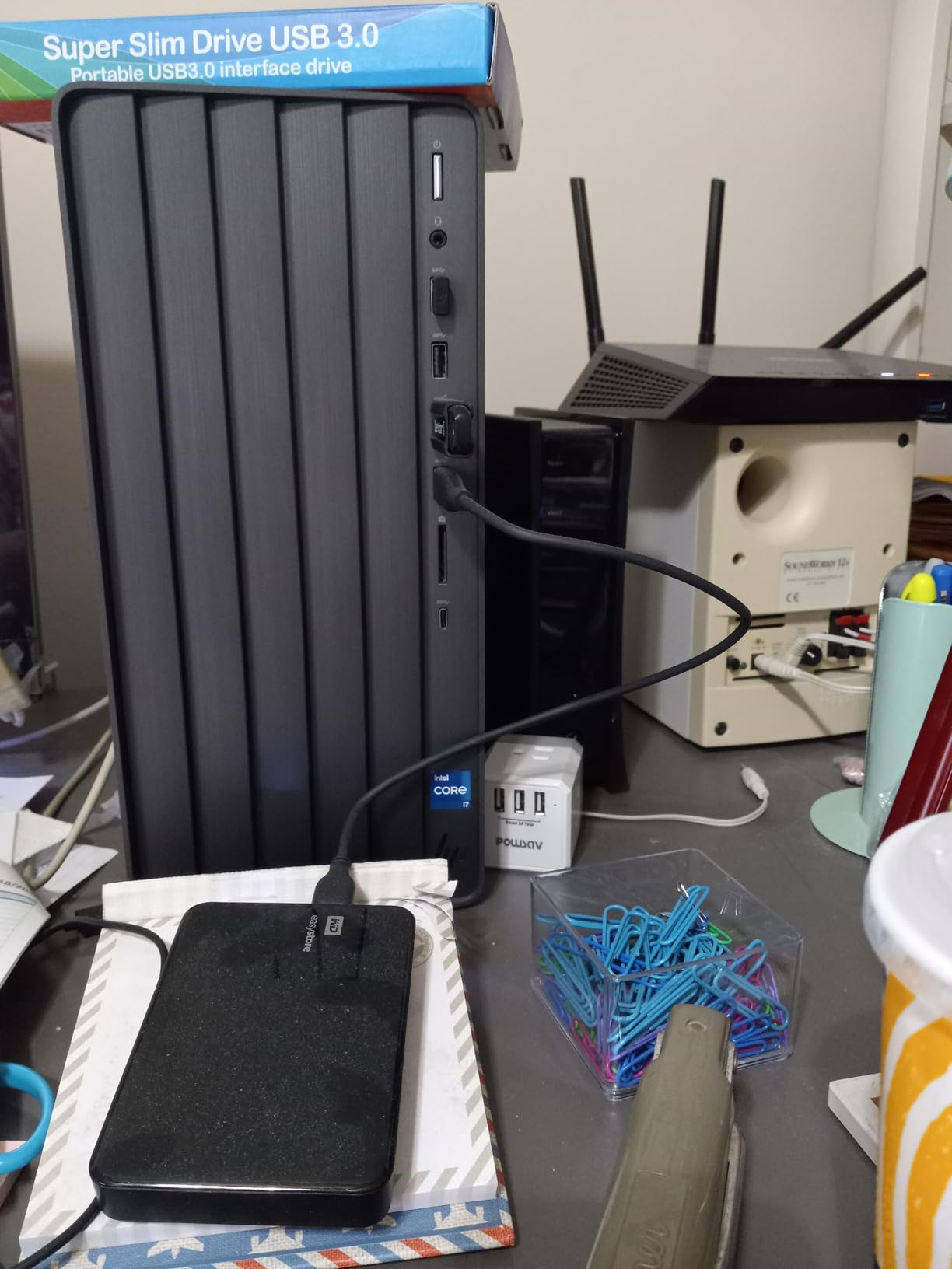 HP Desktop Computers Microtower PC, Intel Core i5-10400, 16GB DDR4 RAM, 1TB SSD, WiFi Adapter, Wire Keyboard and Mouse Included, Windows 11 Pro, for Student Home use, Remote Work, Photo Editing customer photo 1