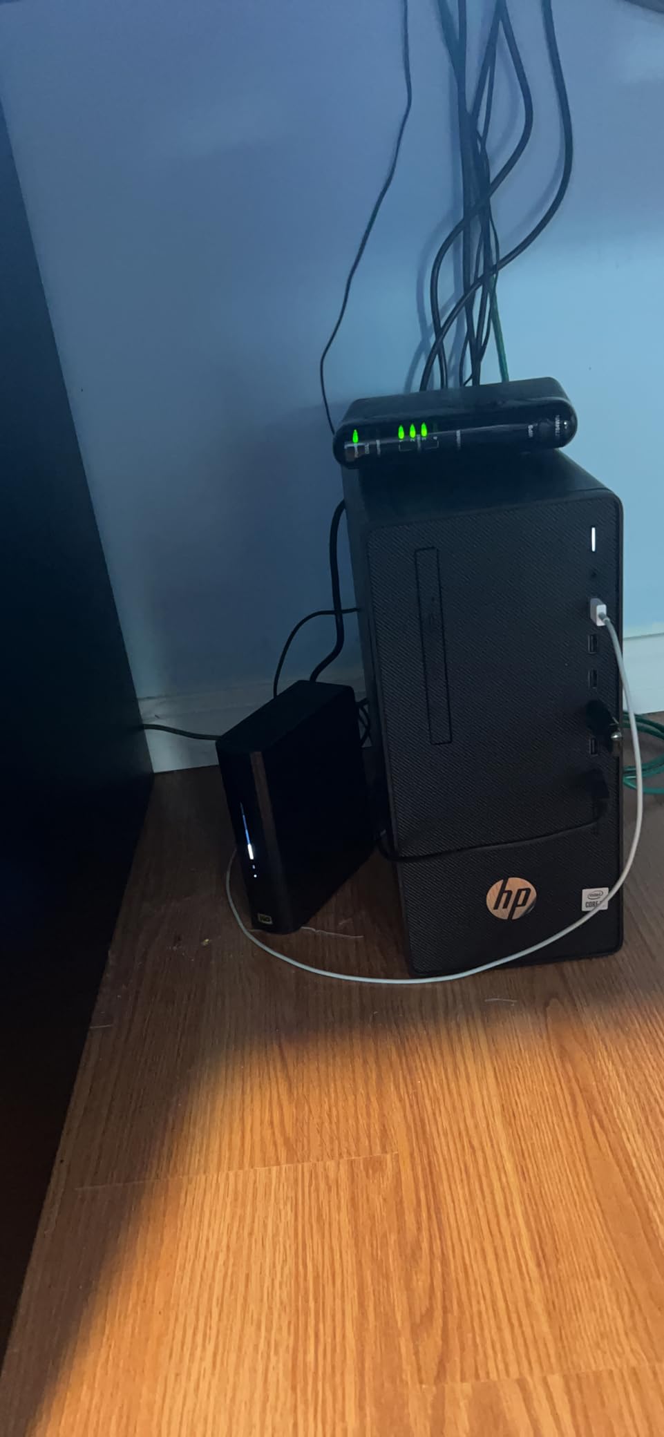 HP Tower Desktop Computer PC (2026 Edition, AI-Ready) for Business Office Work, Intel Core i3-13100 (16GB DDR4 RAM, 512GB SSD), Windows 11 Pro, for Coding, Video & Photo Editing, Remote Work customer photo 1