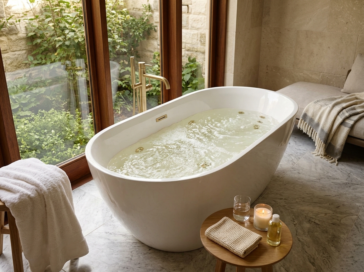 Best Luxury Freestanding Whirlpool and Jetted Bathtubs