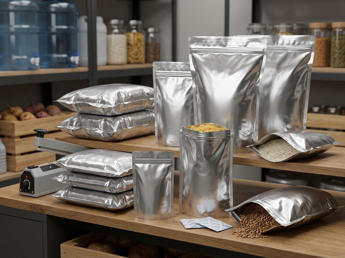 Best Mylar Bags for Emergency Food Storage
