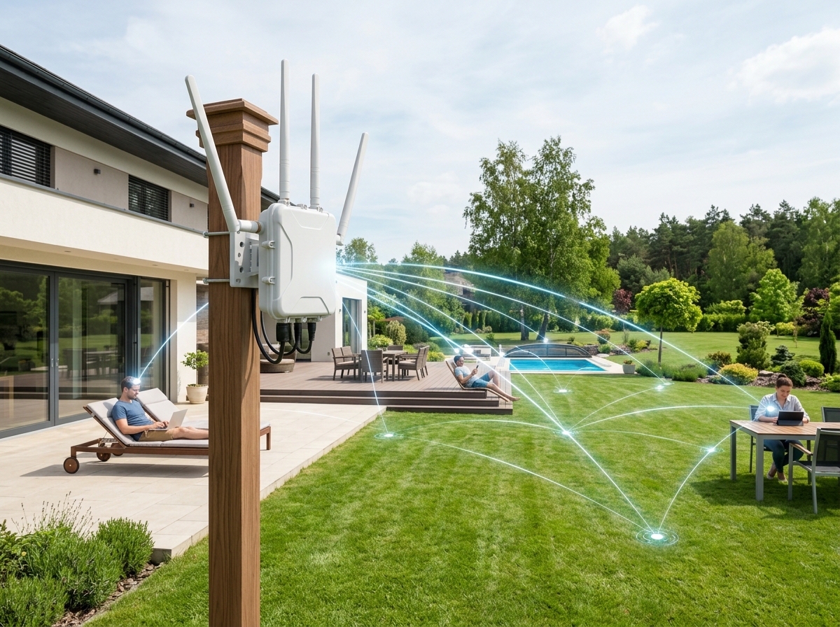 Best Outdoor WiFi Access Points for Large Yards