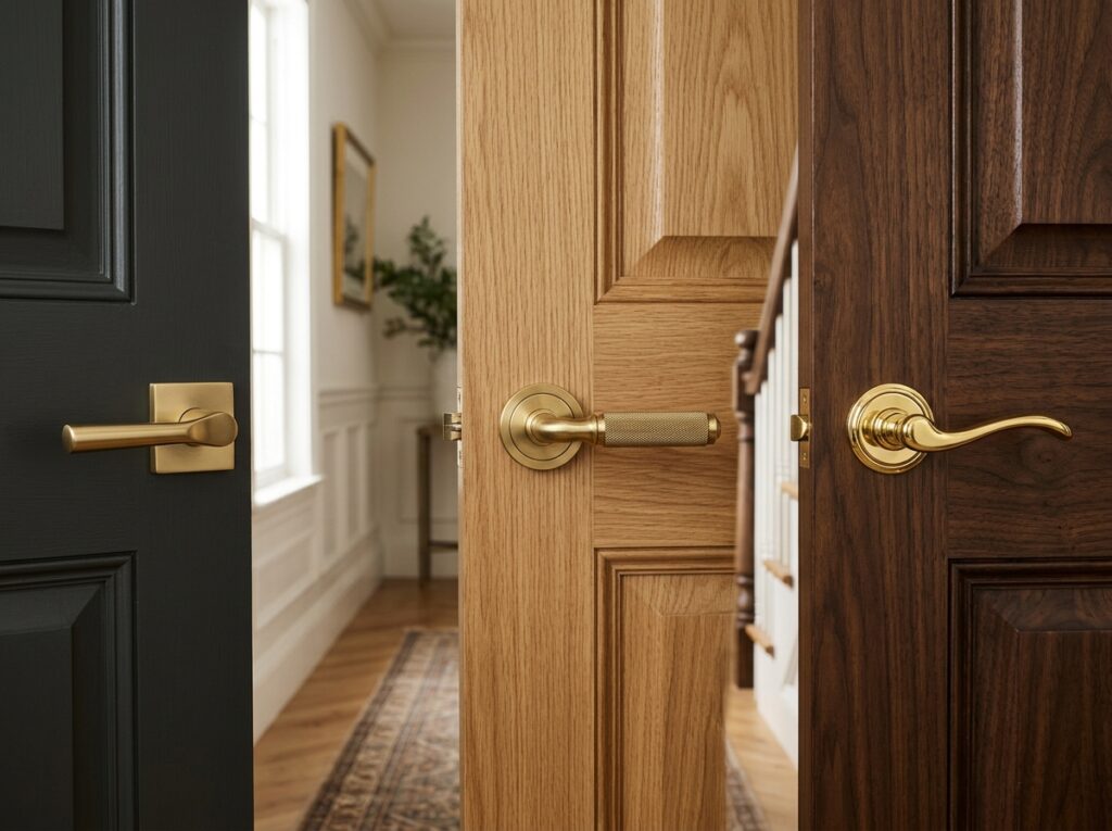 Best Solid Brass Interior Door Levers