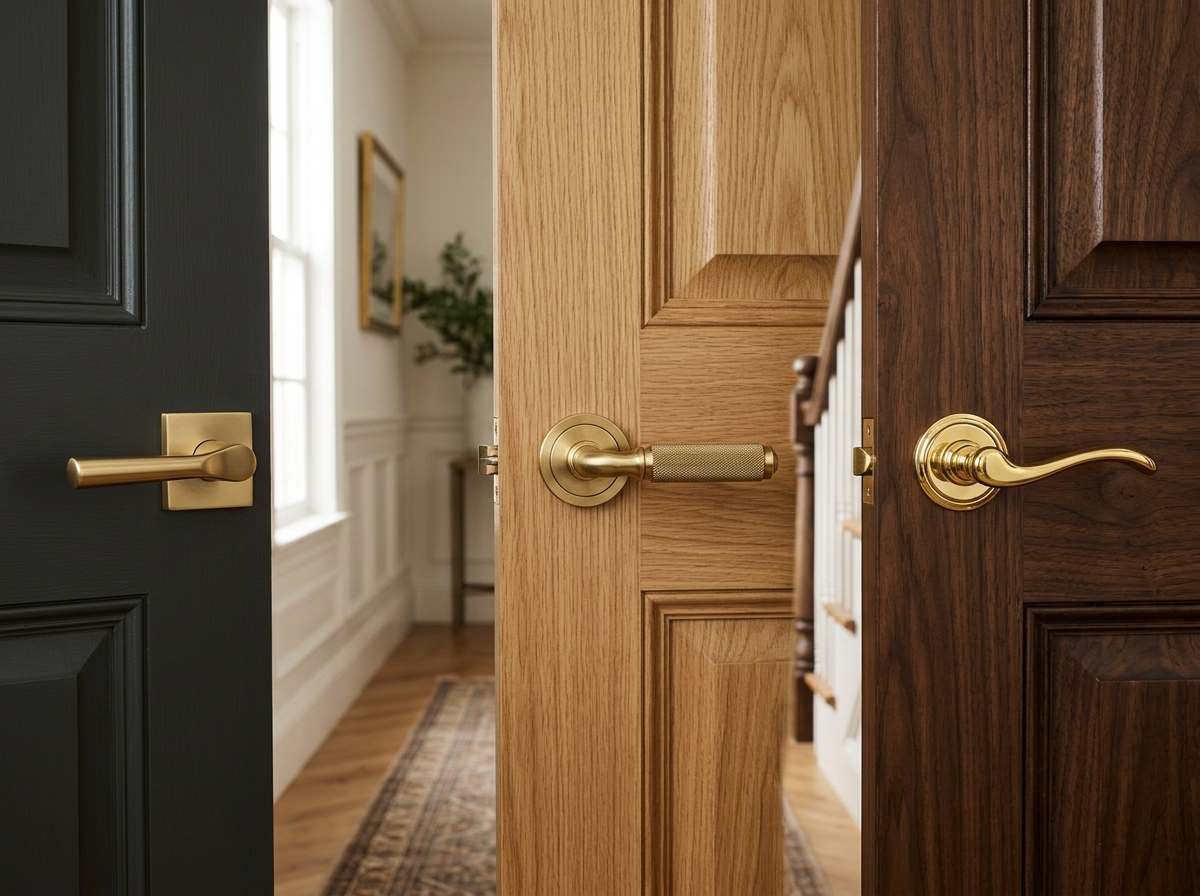 Best Solid Brass Interior Door Levers