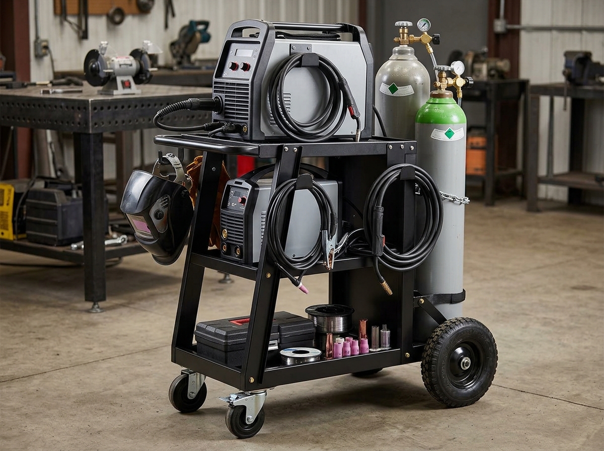 Best Welding Carts for MIG and TIG Setups