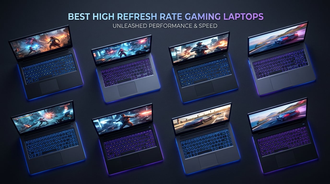 High Refresh Rate Gaming Laptops