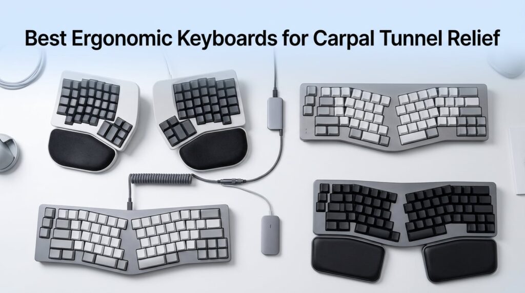 Best Ergonomic Keyboards for Carpal Tunnel Relief
