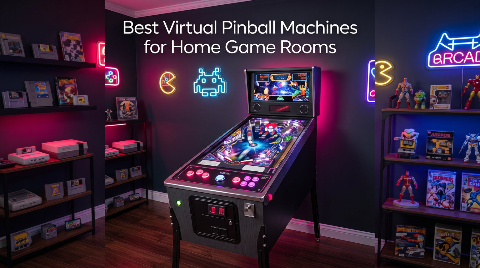 Best Virtual Pinball Machines for Home Game Rooms