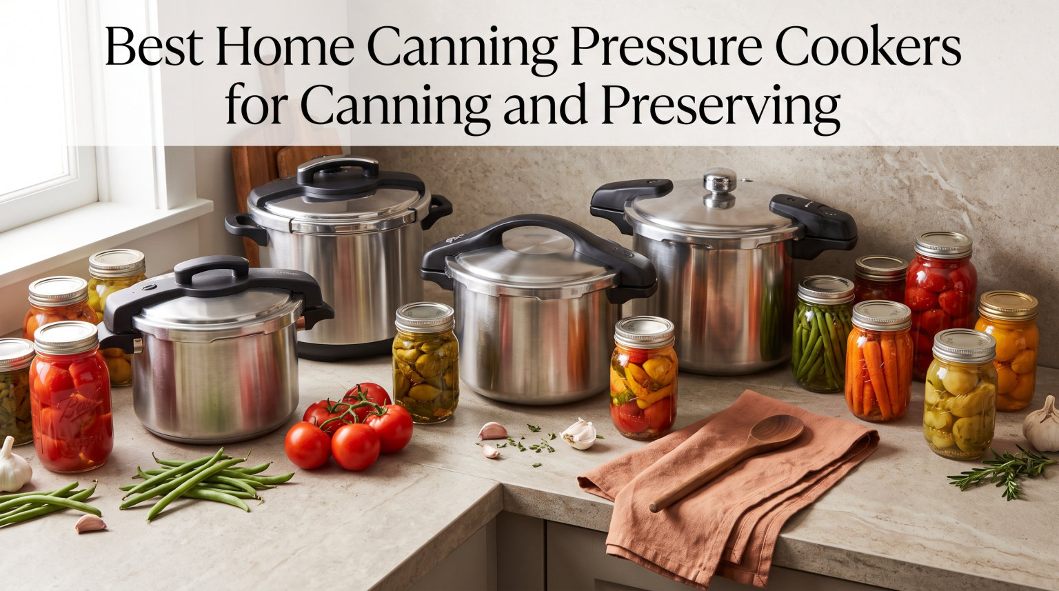 Best Home Canning Pressure Cookers for Canning and Preserving