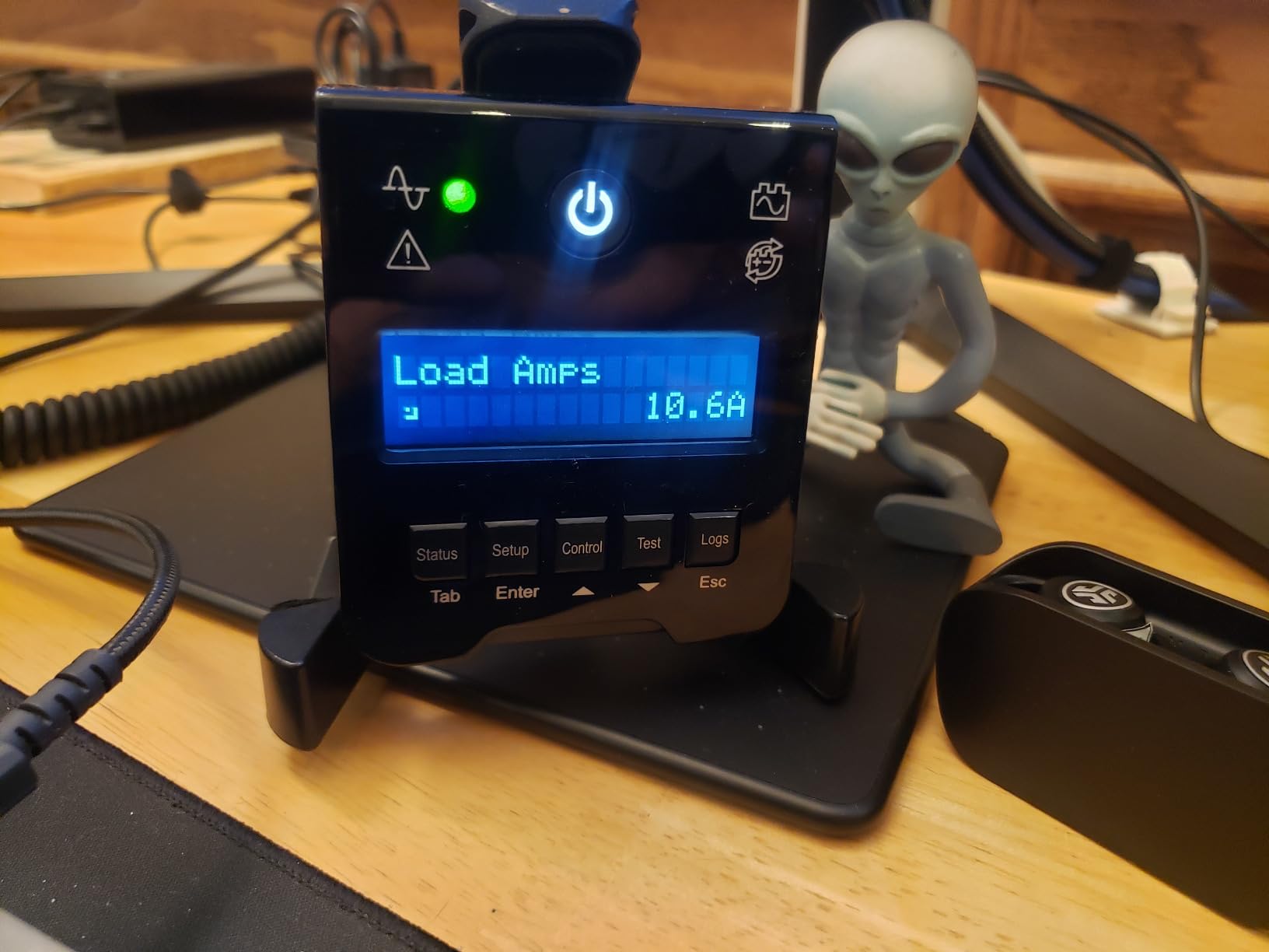 CyberPower PR1500LCD Smart App Sinewave UPS Battery Backup | 1500VA/1500W, 8 Outlets, AVR, Mini-Tower, UL Certified customer photo 2