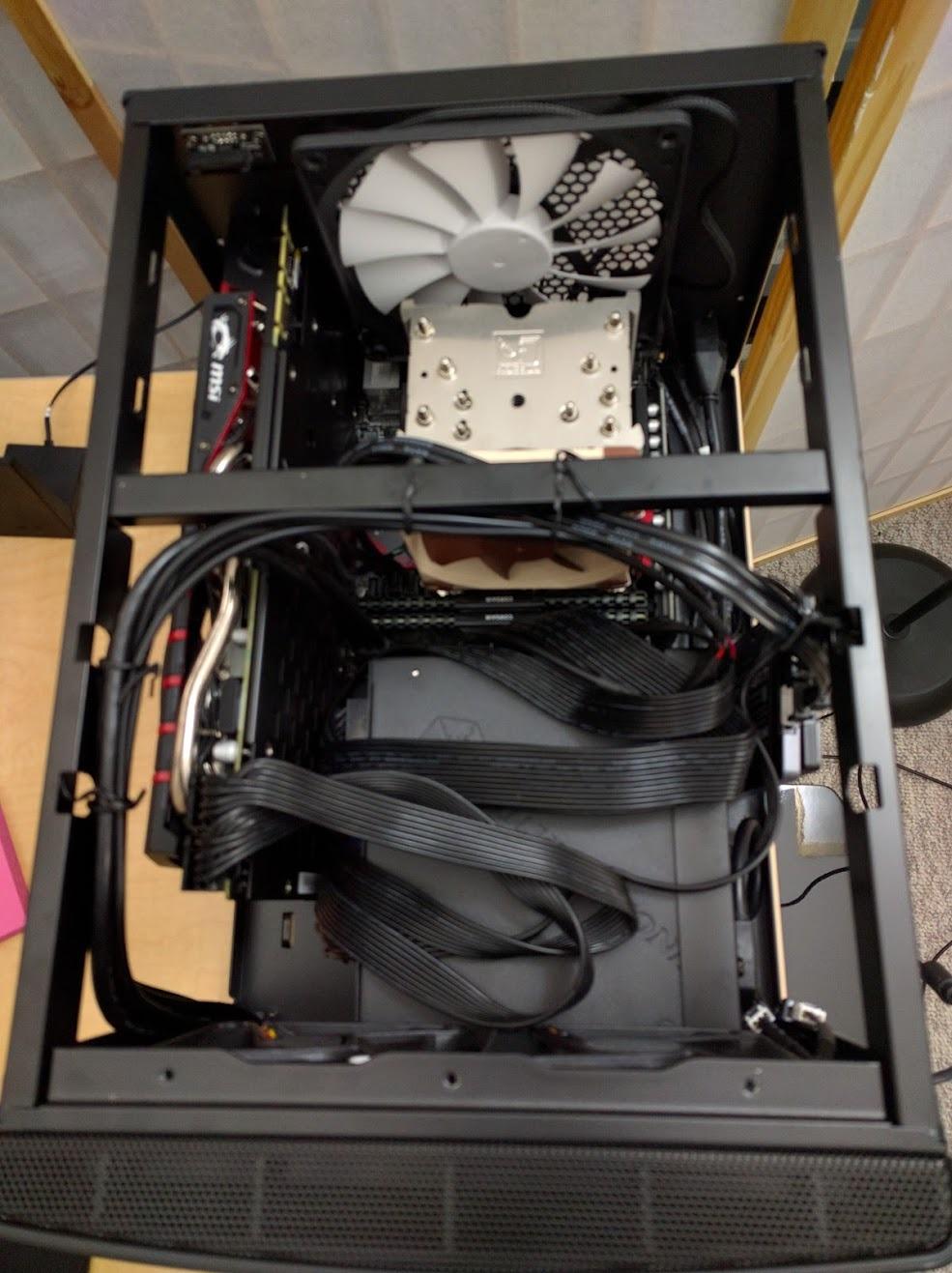 SilverStone Technology 750W 80 Plus Platinum Certified Single +12V Rail ATX Power Supply, PS-ST75F-PT customer photo 1