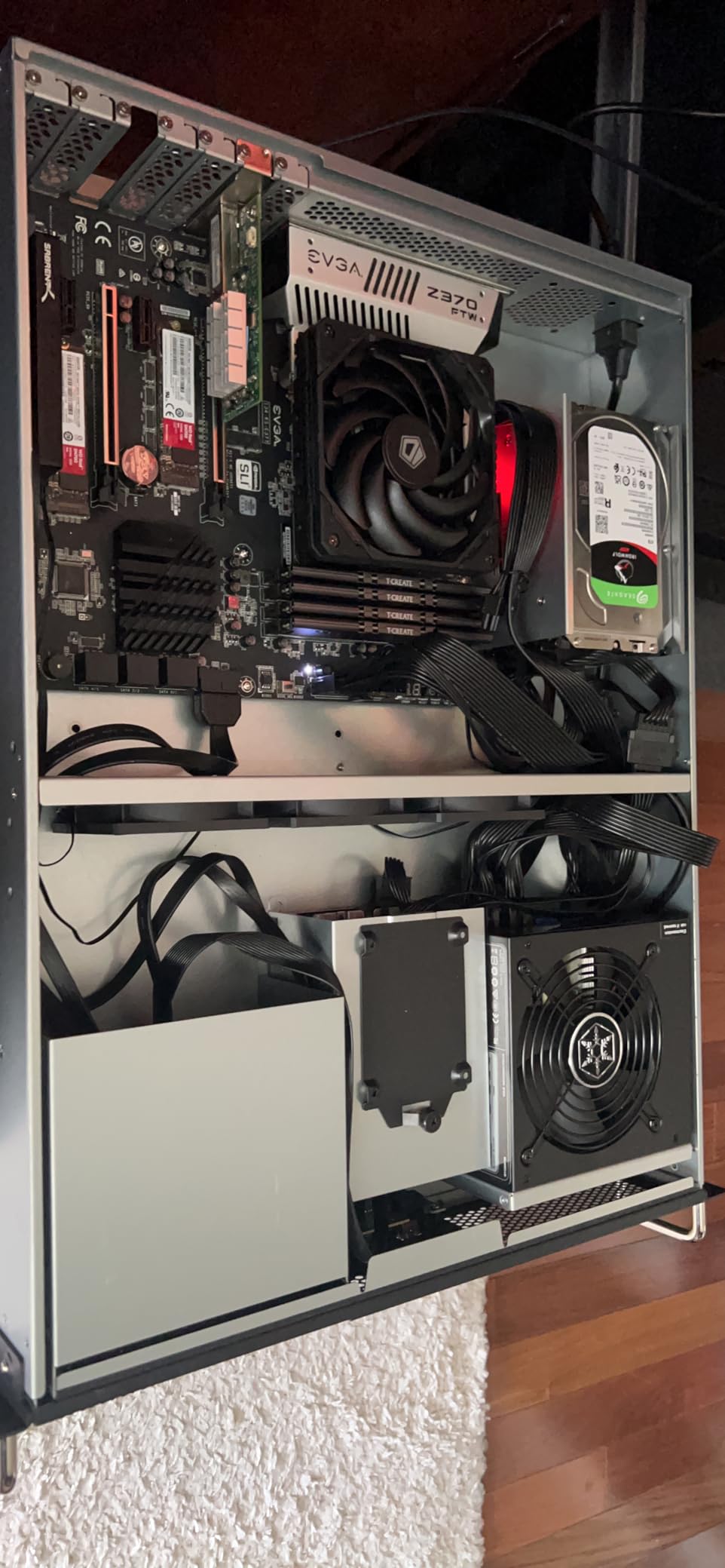 SilverStone Technology 750W 80 Plus Platinum Certified Single +12V Rail ATX Power Supply, PS-ST75F-PT customer photo 2