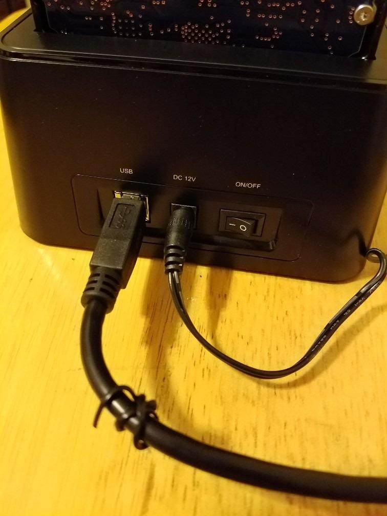 WAVLINK USB 3.0 and USB C to SATA Dual-Bay External Hard Drive Docking Station customer photo 2