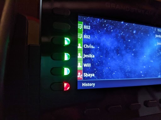 Grandstream GXP2170 IP Phone | 12 Lines, 6 SIP Accounts | 4.3-Inch Color Display | Dual-Port Gigabit Ethernet with Integrated PoE customer photo 1