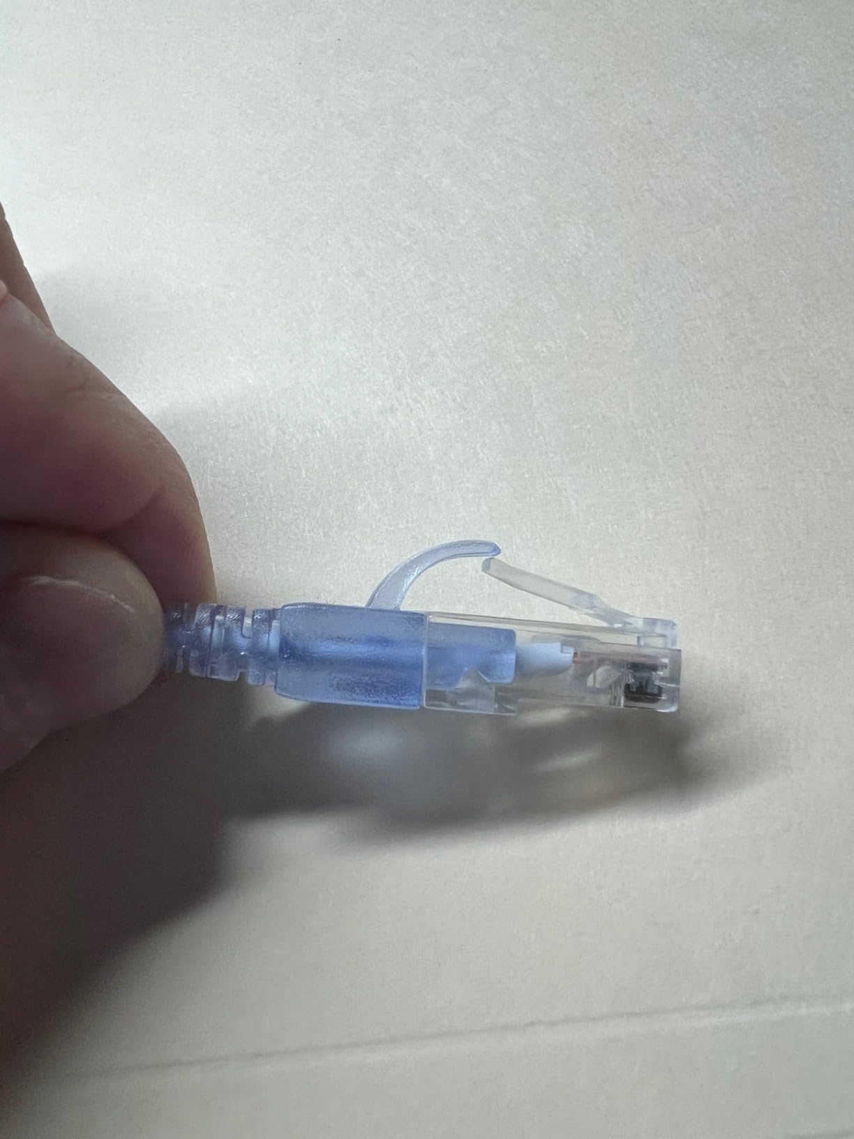 Monoprice Cat6A Ethernet Patch Cable - Snagless RJ45, 550Mhz, 10G, UTP, Pure Bare Copper Wire, 30AWG, 10-Pack, 10 Feet, Blue - SlimRun Series customer photo 2
